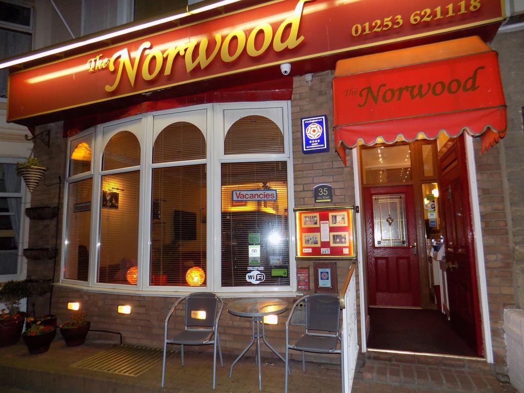 The Norwood Bed and Breakfast Blackpool Exteriör bild